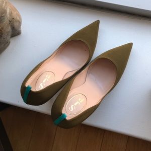 SJP Green Pumps